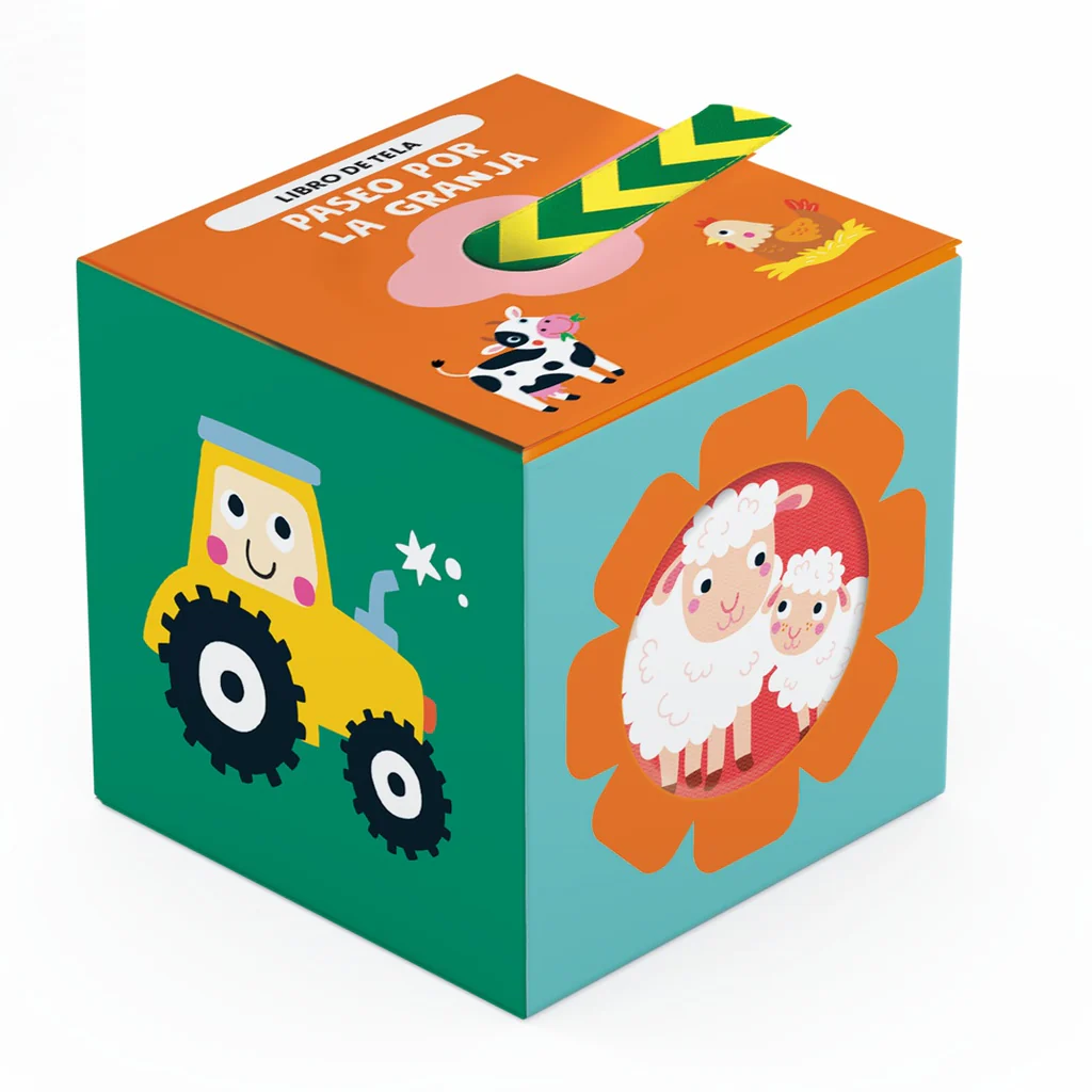 Libro infantil  PASEO POR LA GRANJA(LIBRO DE TELA) — categoría Cuentos para niños de 0 a 3 años — Ramé Contando Cuentos