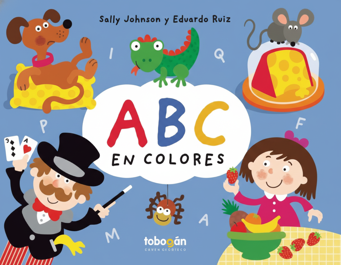 Libro infantil ABC EN COLORES — categoría Cuentos para niños de 0 a 3 años — Ramé Contando Cuentos