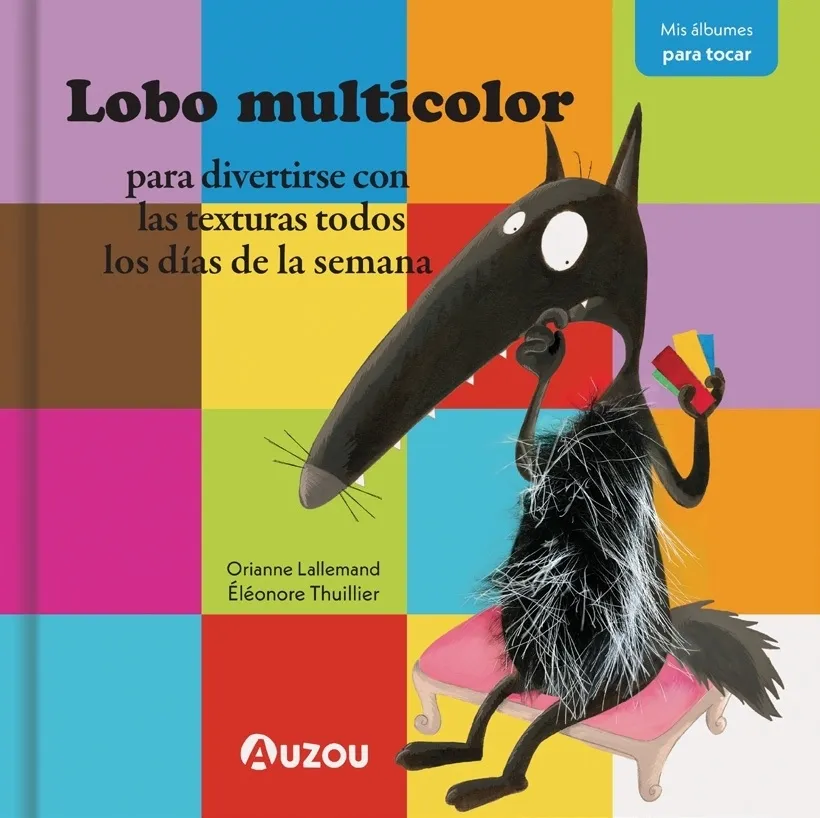 Libro infantil LOBO MULTICOLOR — categoría Cuentos Sensoriales — Ramé Contando Cuentos