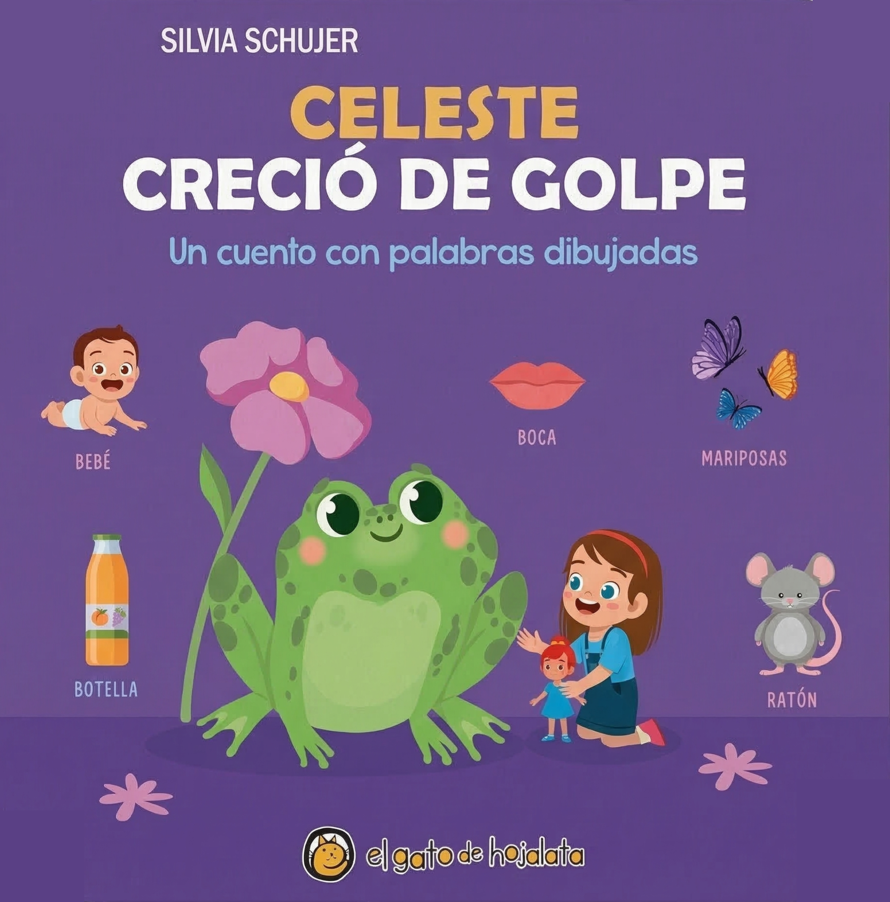 Libro infantil CELESTE CRECIÓ DE GOLPE — categoría Cuentos para niños de 3 a 5 años — Ramé Contando Cuentos