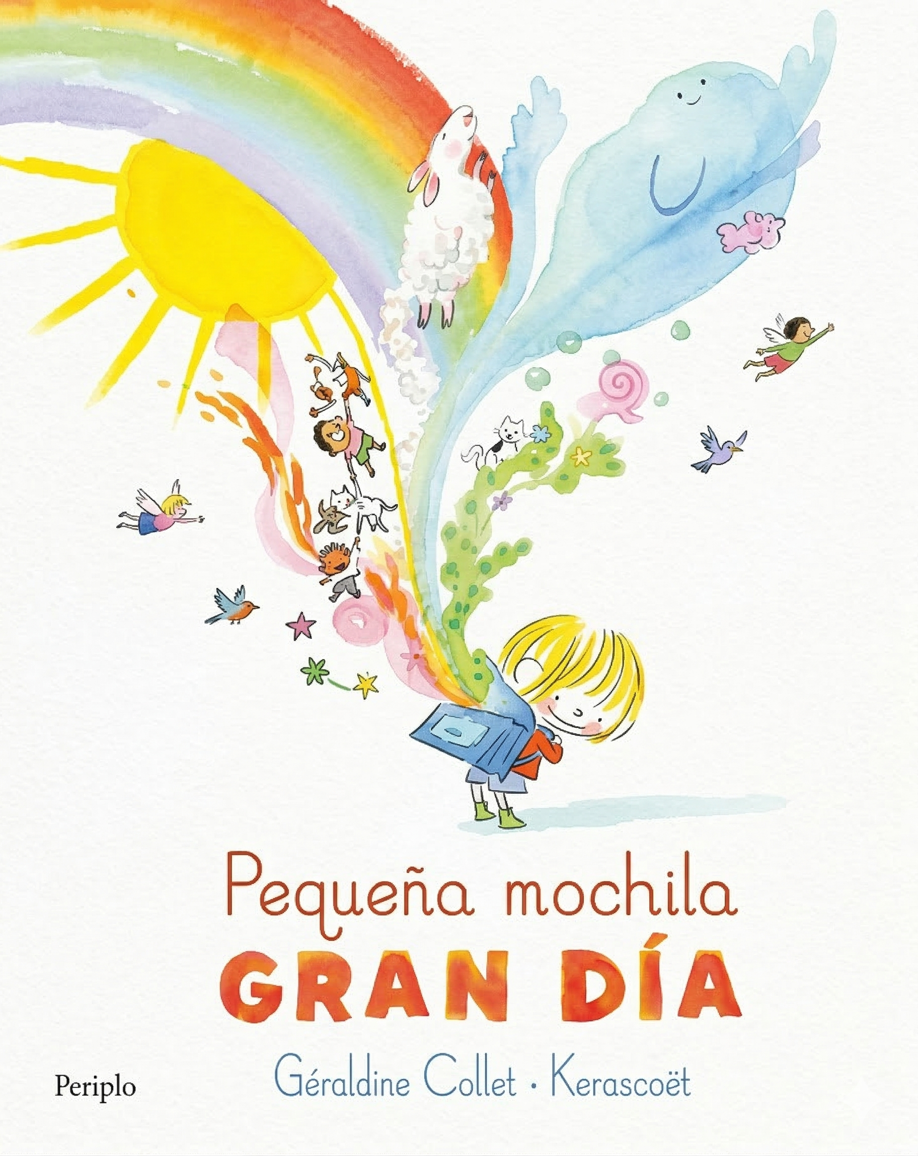 Libro infantil PEQUEÑA MOCHILA GRAN DIA  — categoría Cuentos para niños de 3 a 5 años — Ramé Contando Cuentos