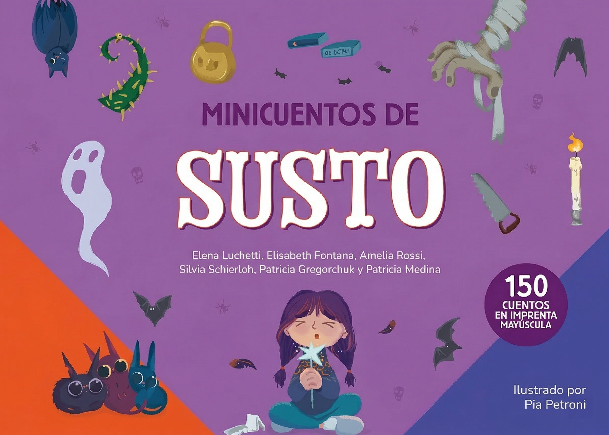 Portada del libro infantil MINICUENTOS DE SUSTO