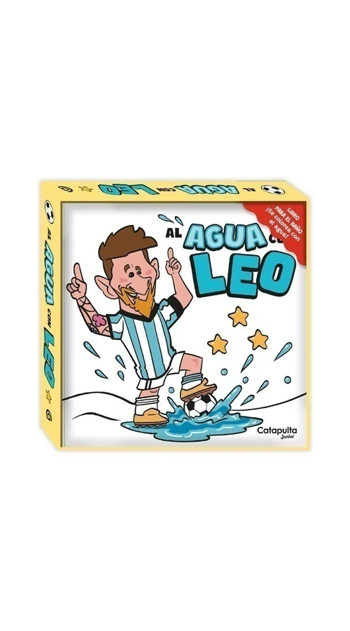 Portada del libro infantil AL AGUA CON LEO
