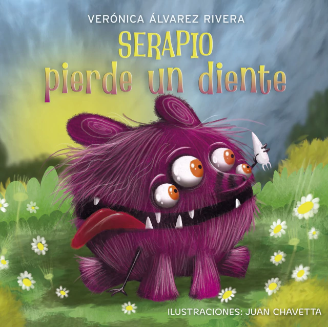 Portada del libro infantil SERAPIO PIERDE UN DIENTE