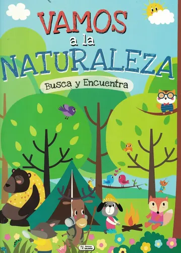 Portada del libro infantil VAMOS A LA NATURALEZA (BUSCA Y ENCUENTRA)