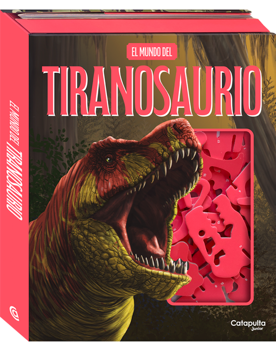 Portada del libro infantil TIRANOSAURIO (CON JUGUETE PARA ARMAR)