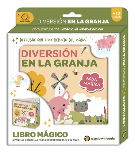 Libro infantil DIVERSION EN LA GRANJA BAÑO Y MAGIA — categoría Cuentos para niños de 0 a 3 años — Ramé Contando Cuentos