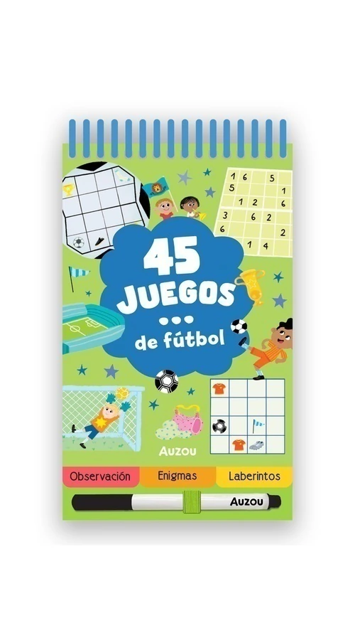 Libro infantil 45 JUEGOS DE FUTBOL — categoría Cuentos para niños de 5 a 8 años — Ramé Contando Cuentos