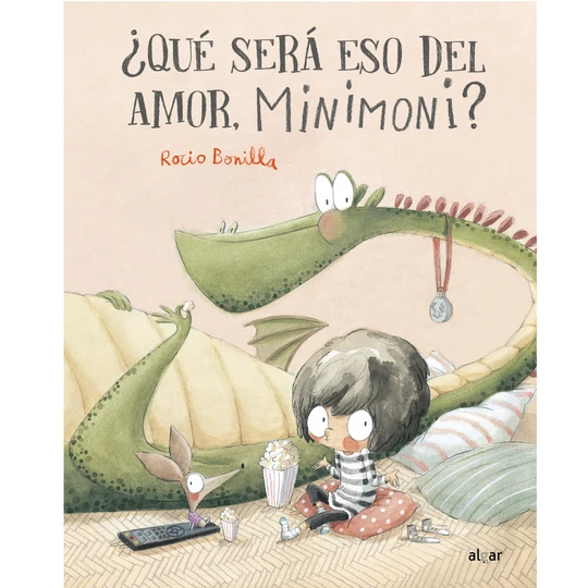 Portada del libro infantil Qué será eso del amor, Minimoni? CARTONÉ